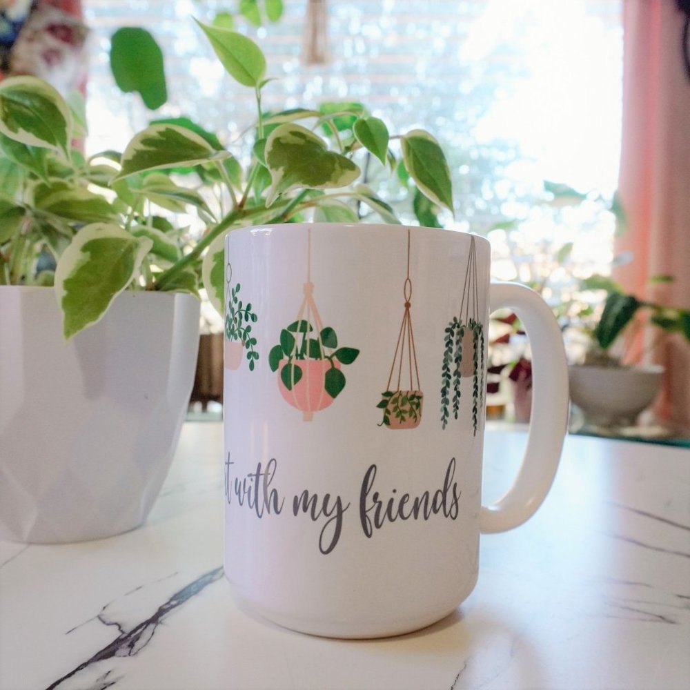 Hanging Out with Friends Full Wrap 15 Oz. Mug - Picture 4 of 6